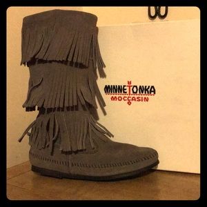 Minnetonka moccasins.